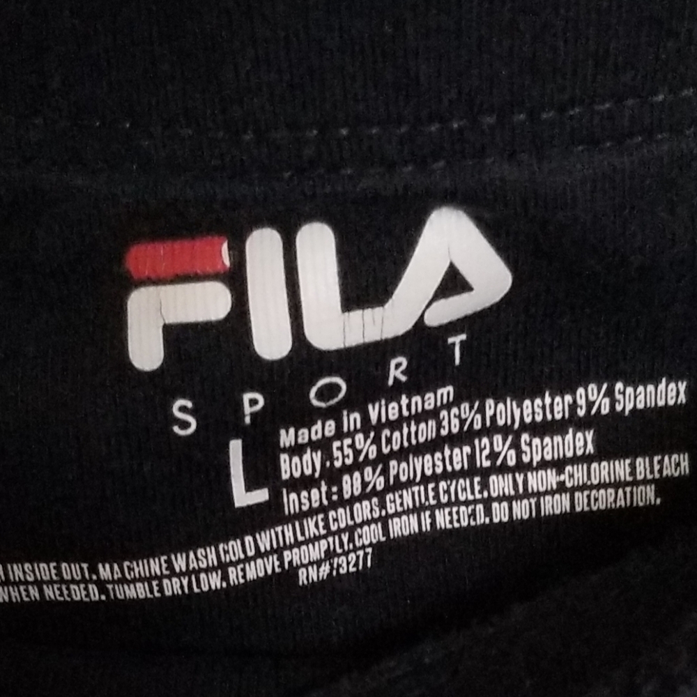 FILA SPORT COLOR BLOCK LEGGINGS.         SZ - MED.       EUC - Picture 3 of 4